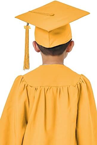 בוגר מט 2023 גן סיום כובע ושמלת ציצית סט עבור בגיל רך פעוט