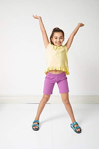 קידפיק מכנסיים קצרים עבור בנות-2 מארז ילדים 5 כיס לסרוג ברמודה אביב או קיץ מכנסיים קצרים