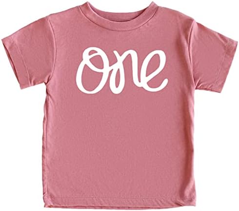 חולצה אחת ליום הולדת 1 לתלבושת יום הולדת ראשונה לתינוקות
