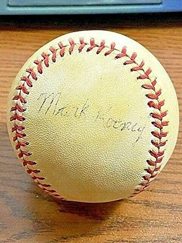 מארק קניג חתם על חתימה משנת 1988 בייסבול משחקי הכוכבים! 1927 ינקים! JSA! - כדורי בייסד חתימה
