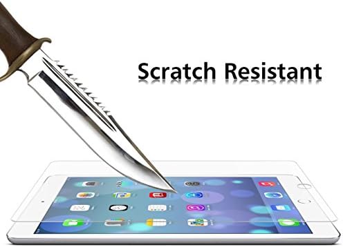 Tantek L230 HD Clear, Anti Scratch, בוהק, טביעת אצבע, מגן מסך זכוכית מחוסמת עבור Apple iPad 2/3/4, 3