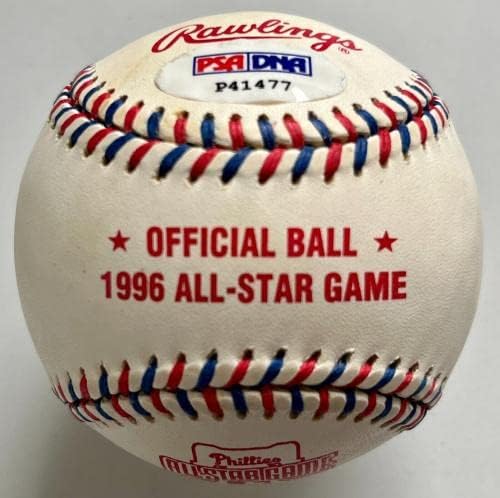 אלכס רודריגז חתום/insc. 1996 All Star Game Baseball -PSA - כדורי חתימה